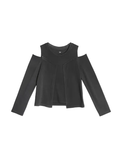 Cut-out shoulder top - Image 6