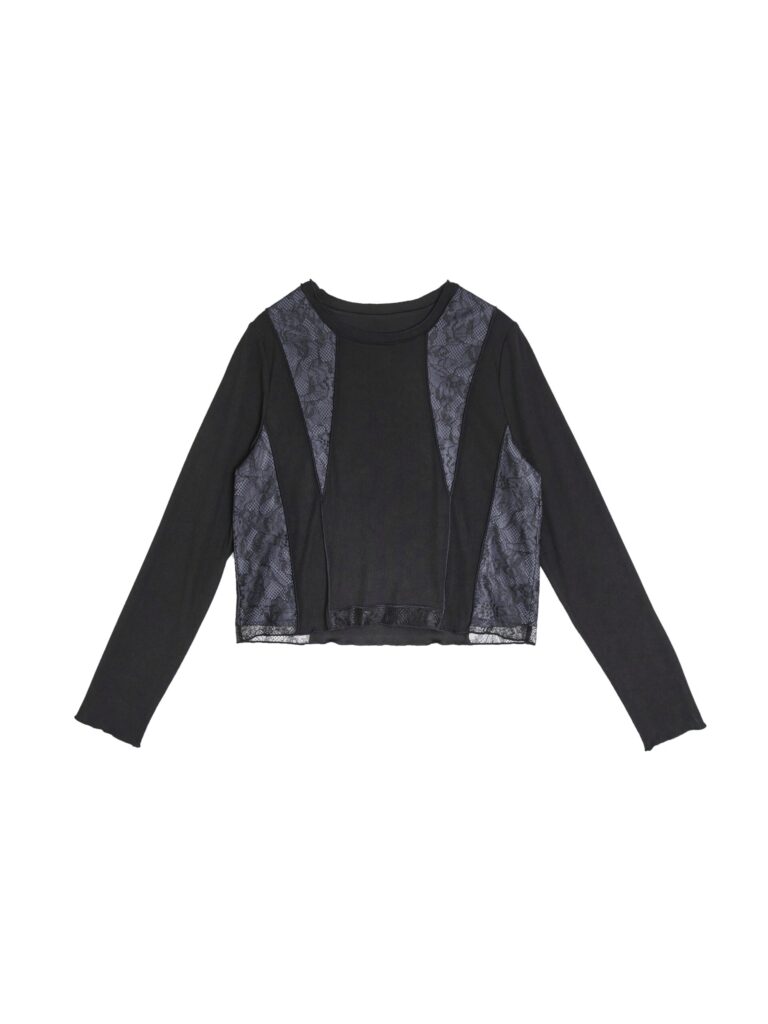 Patchwork Baby Lock lace Top