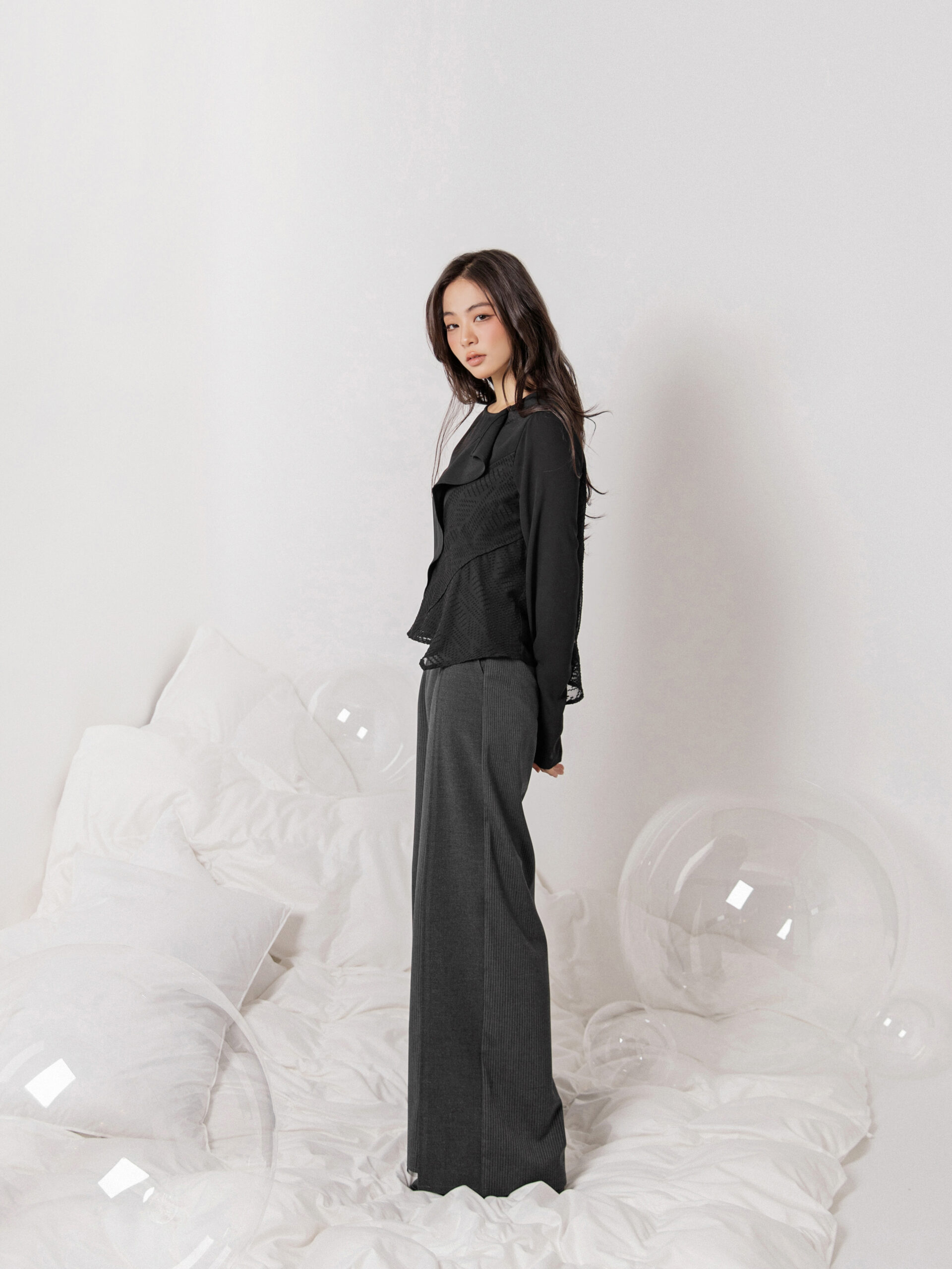 Patchwork Ruffle Top - Image 4