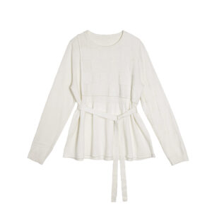 Geometric Knitted Top