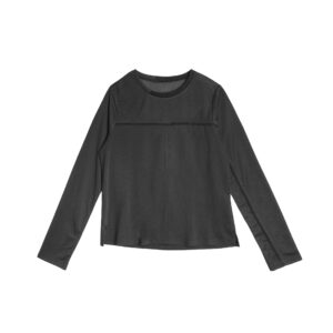 Mesh-trimmed Top