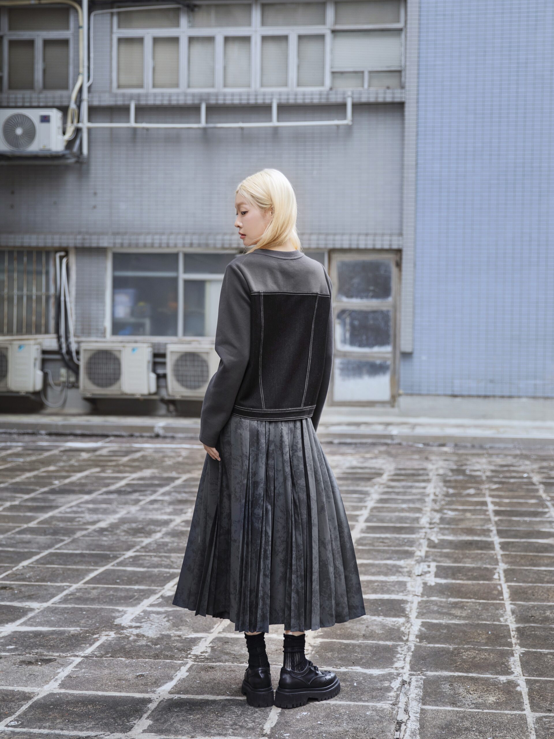 Denim patchwork top - Image 13
