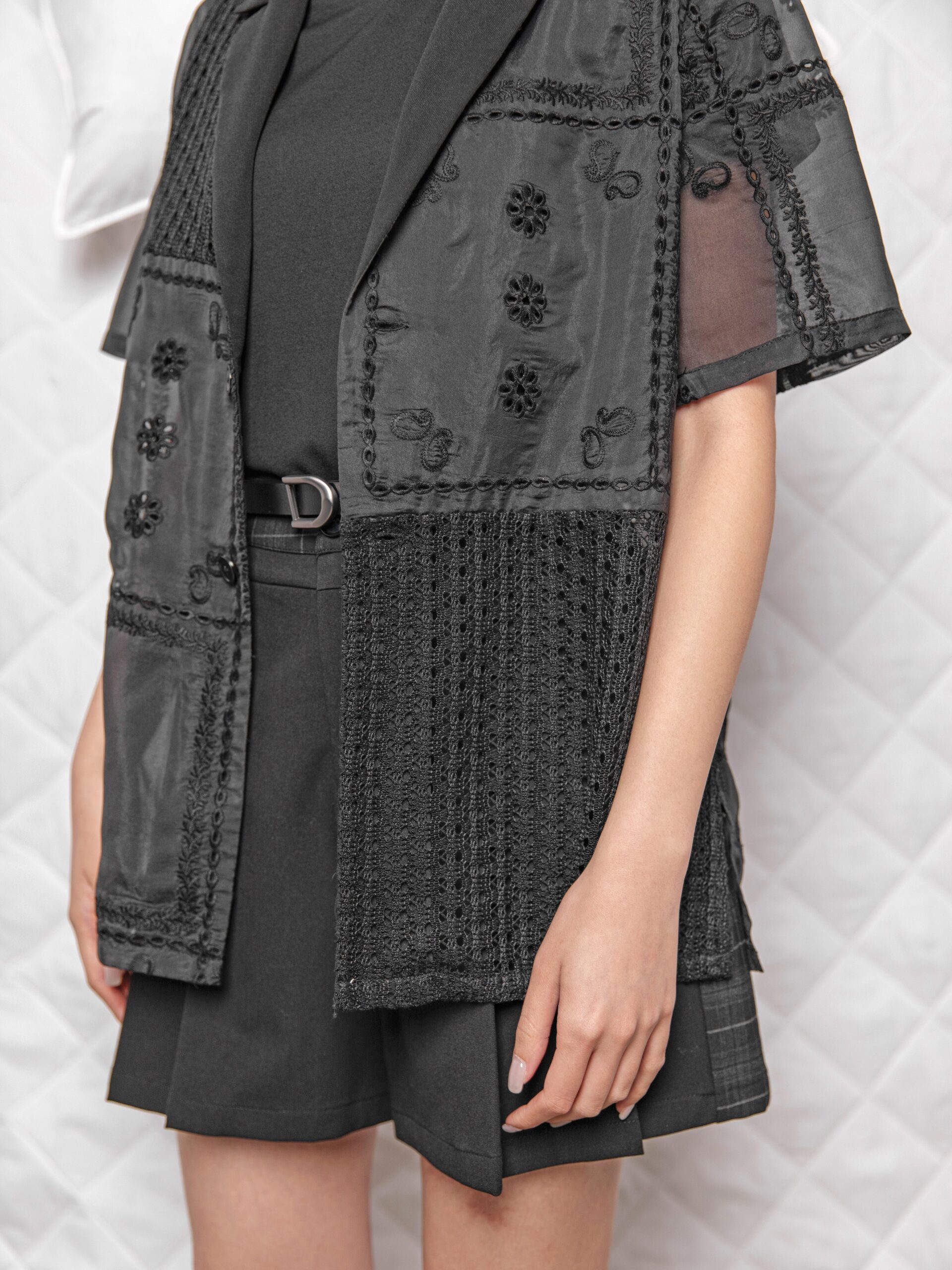 Patchwork Embroidery Jacket - Image 6