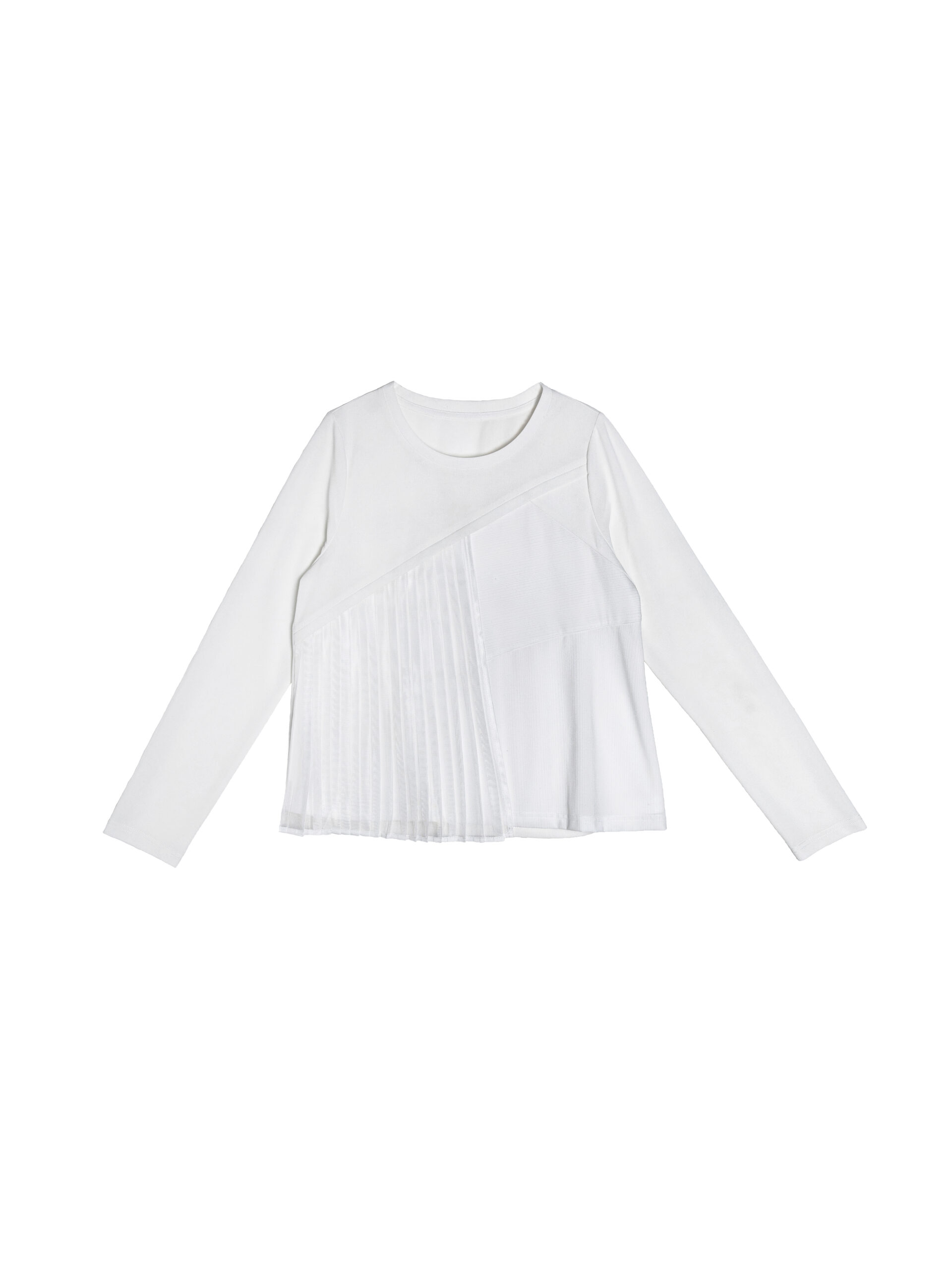Patchwork Pleated Top - Image 3