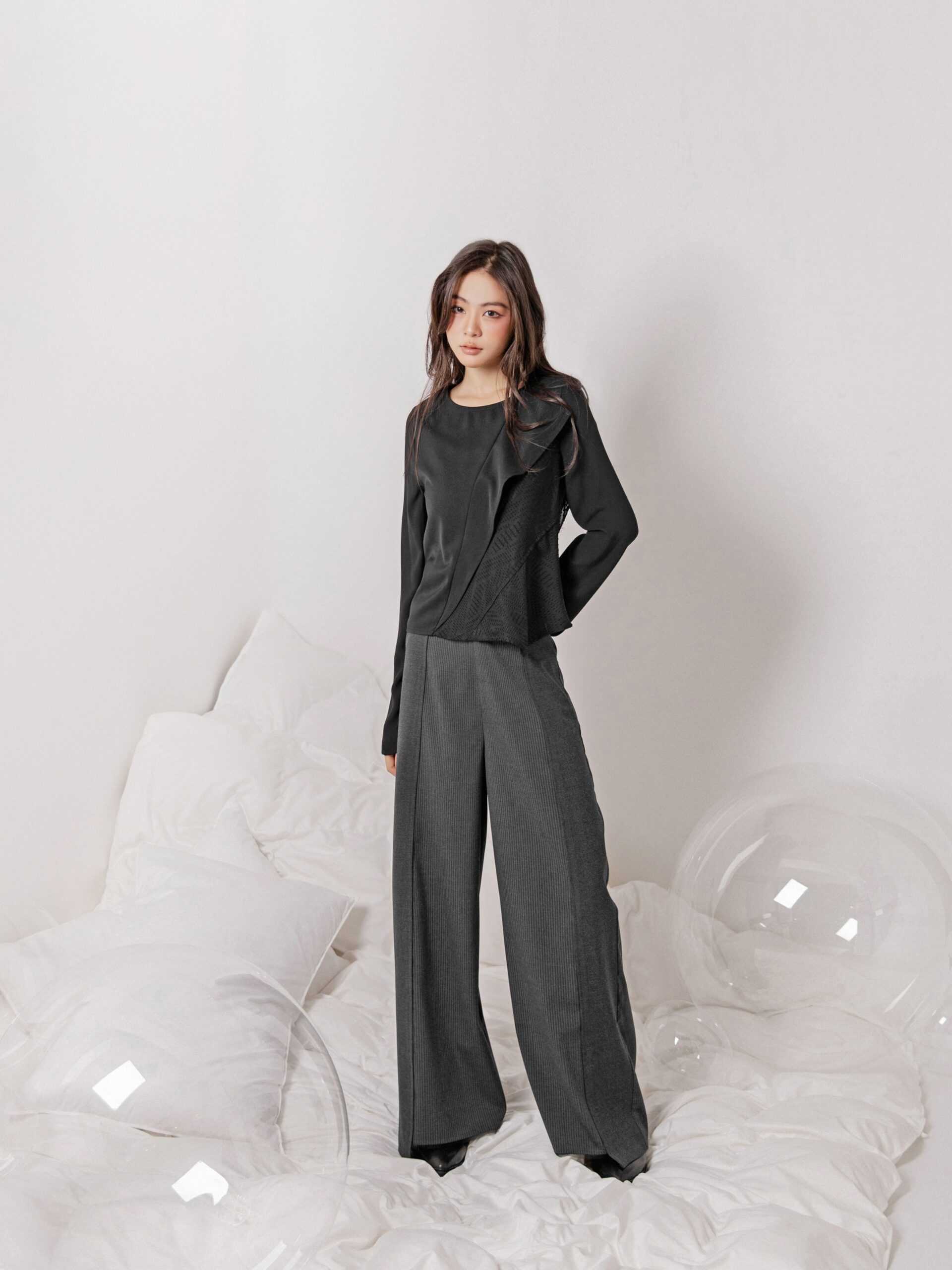 Patchwork Ruffle Top - Image 9