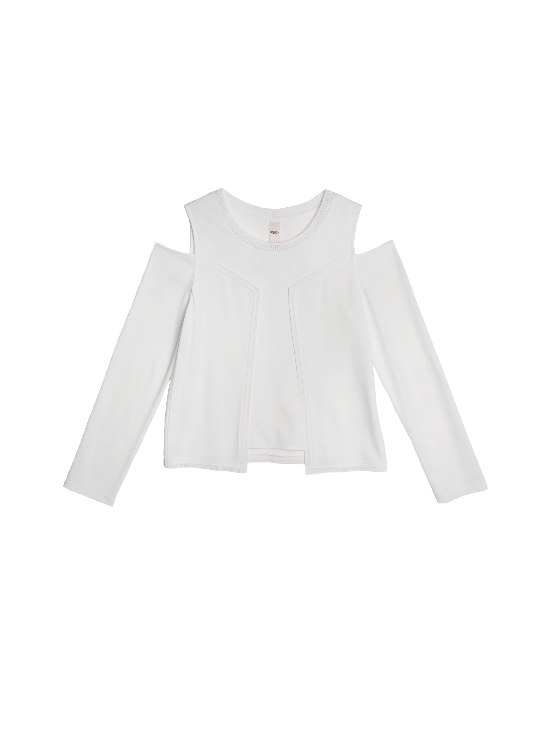 Cut-out shoulder top