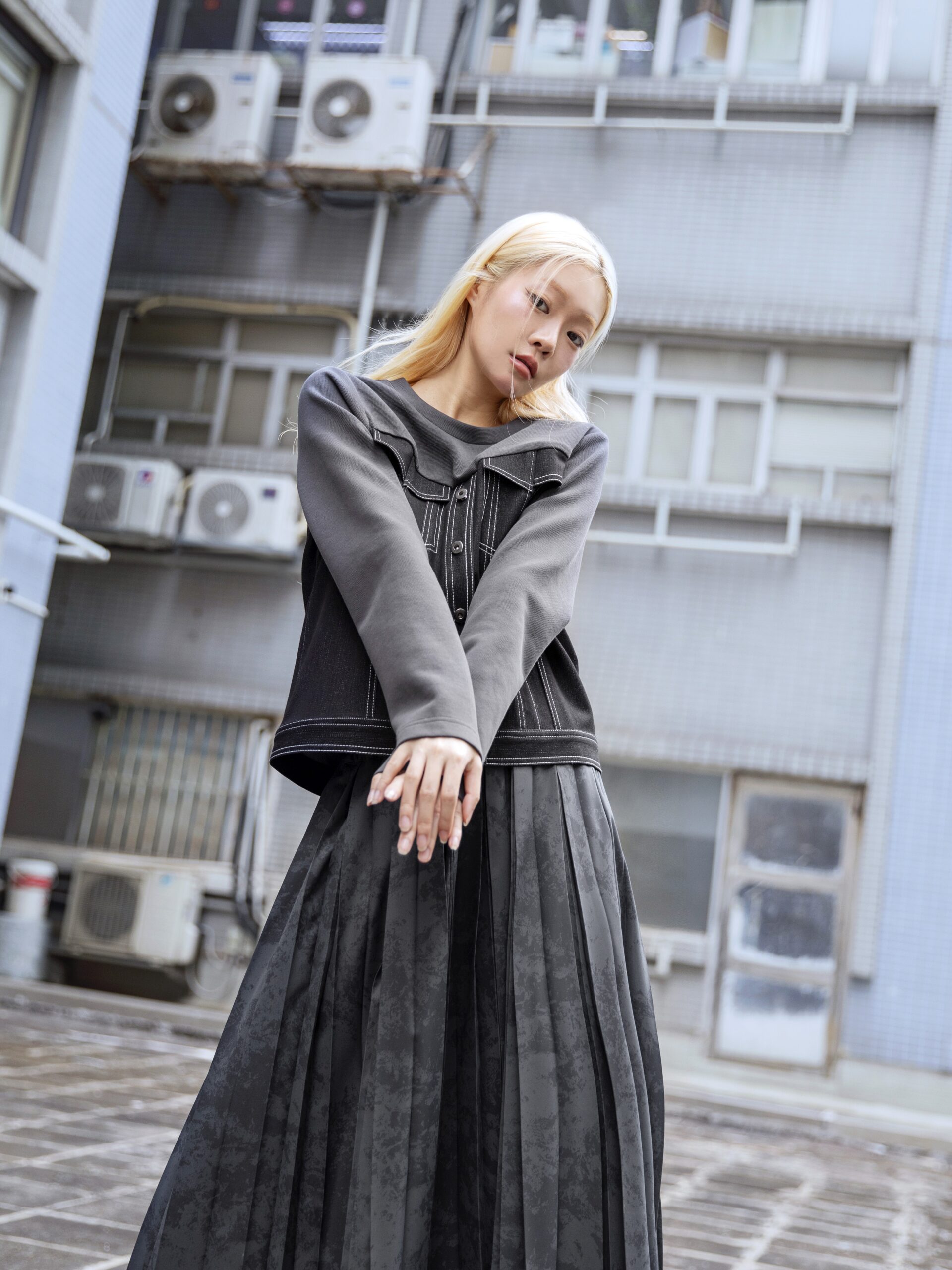 Denim patchwork top - Image 12