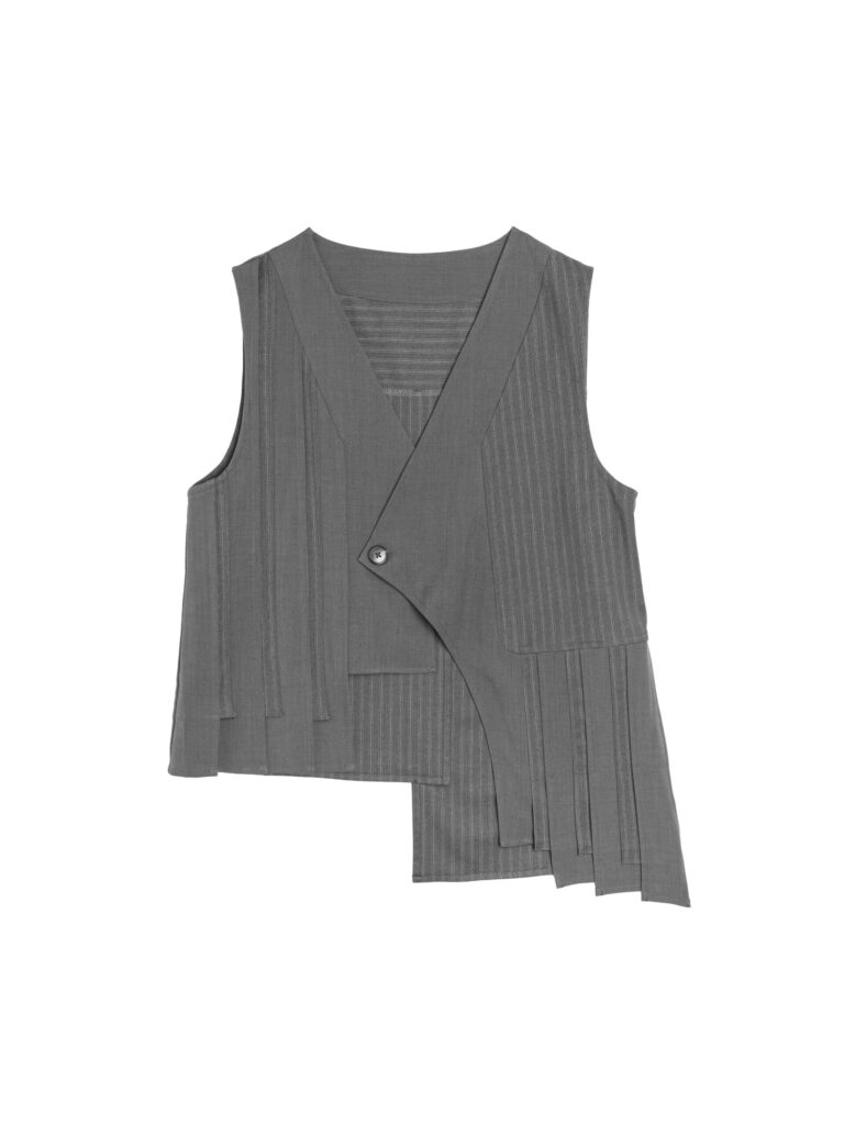 Patchwork Layered Waistcoat