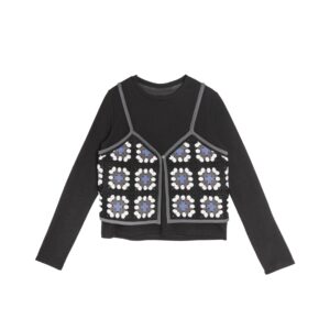 2 In 1 Granny Square Crochet Top