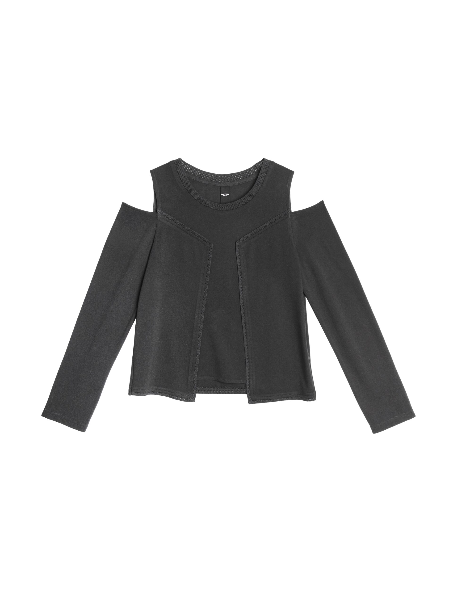Cut-out shoulder top - Image 3