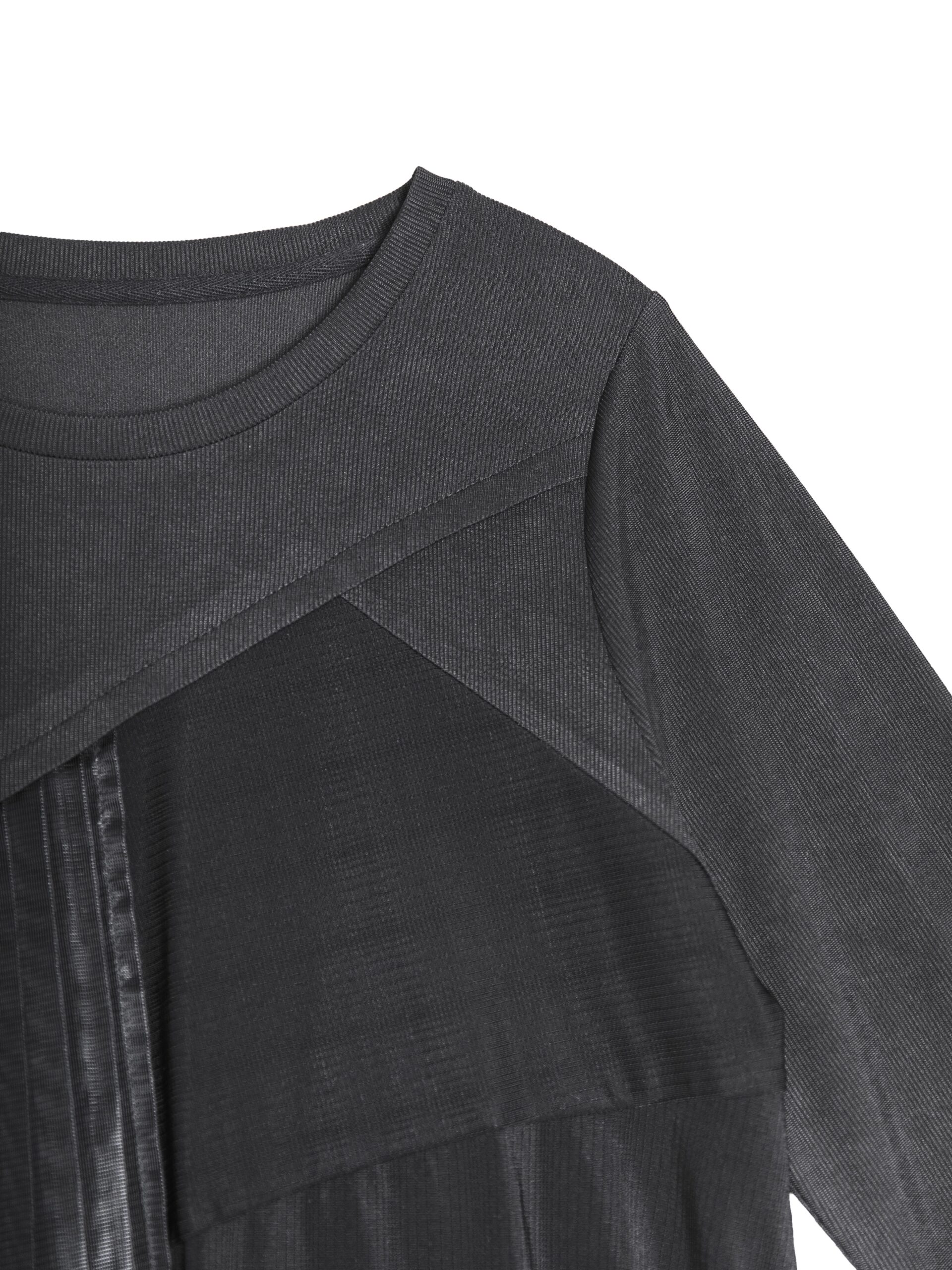 Patchwork Pleated Top - Image 5