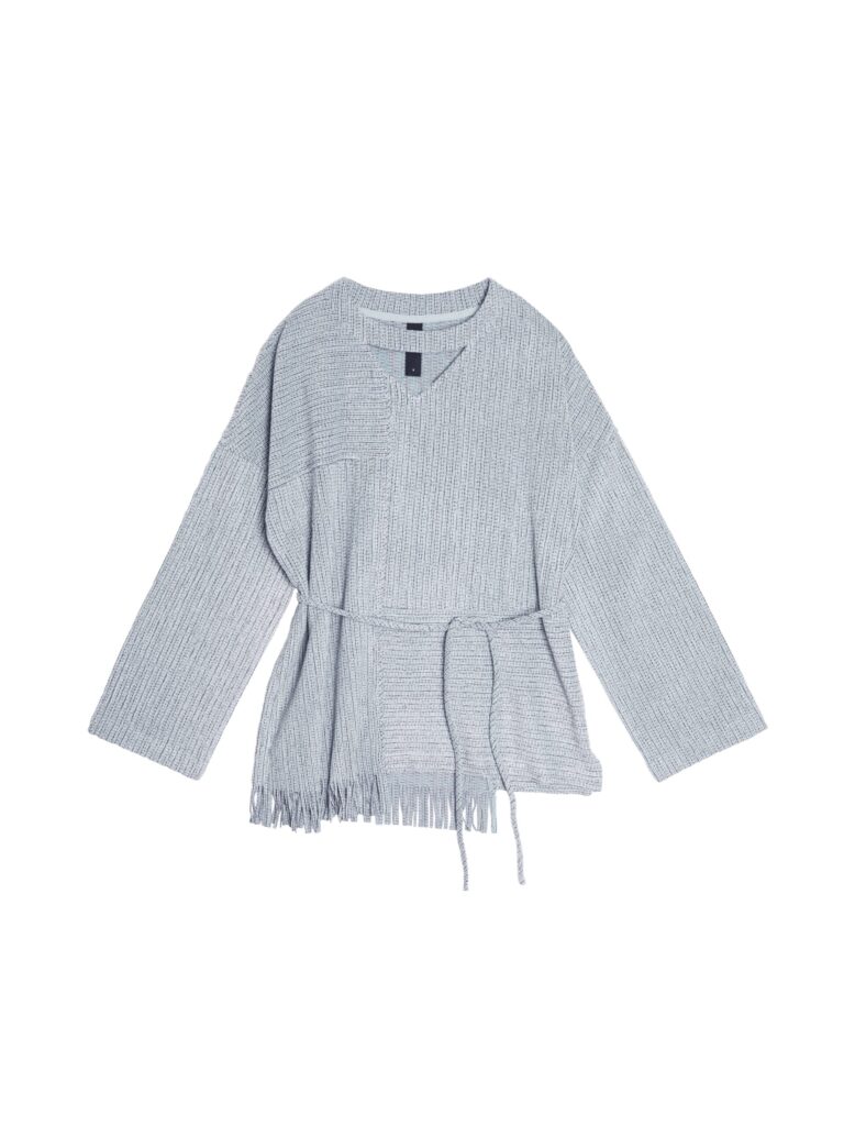 Oversized fringe top