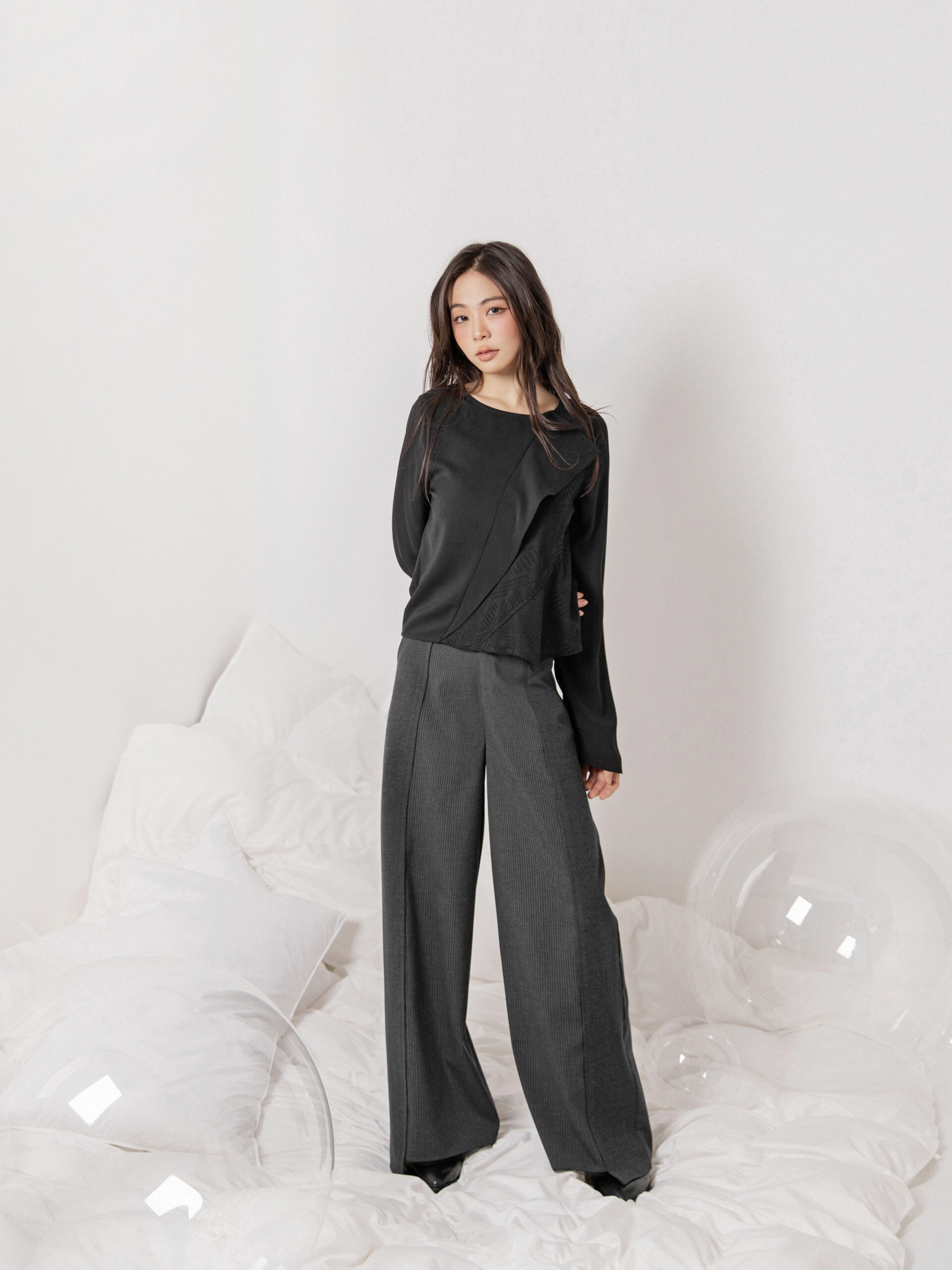 Patchwork Ruffle Top - Image 5